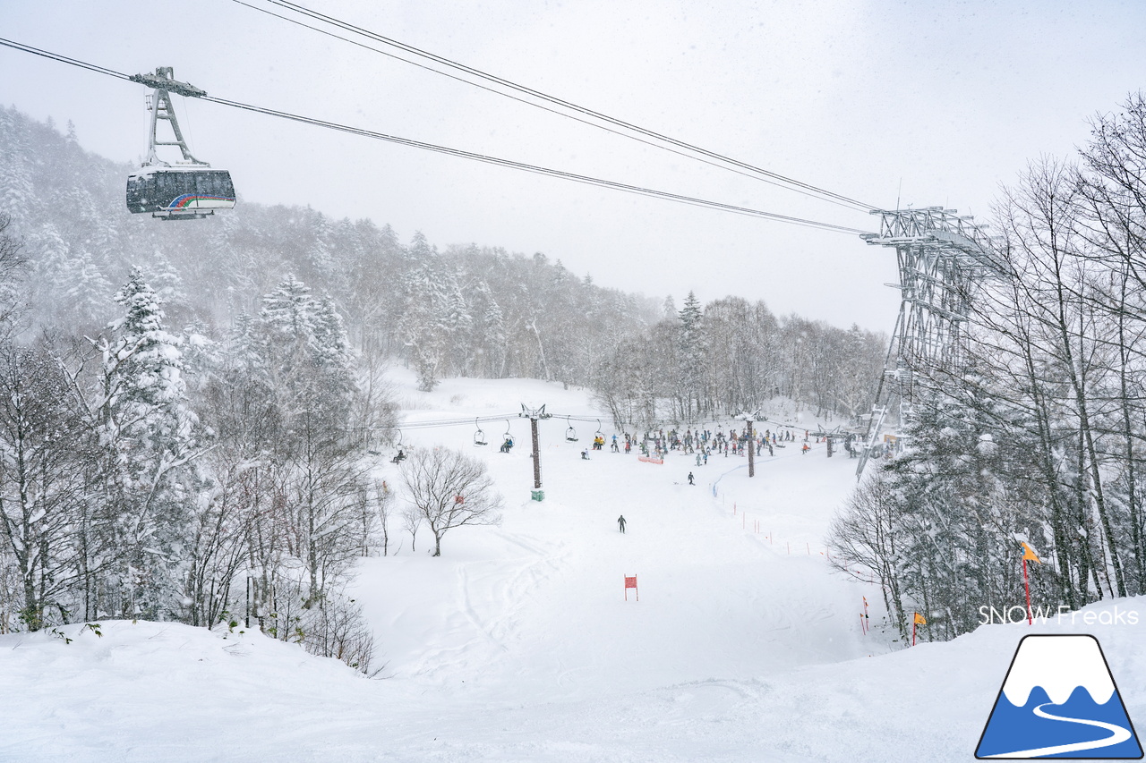 富良野スキー場｜たっぷりの『bonchi powder』が降り積ったゲレンデ…。富良野の雪は、ちょっとレベルが違います♪